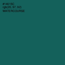 #14615C - Watercourse Color Image