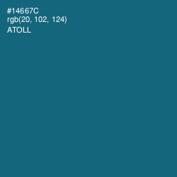 #14667C - Atoll Color Image