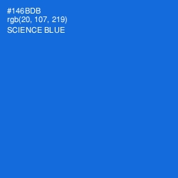 #146BDB - Science Blue Color Image