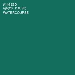 #146E5D - Watercourse Color Image