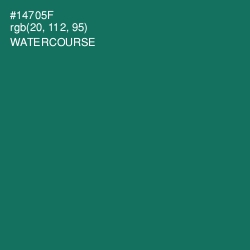 #14705F - Watercourse Color Image