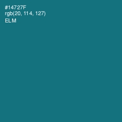 #14727F - Elm Color Image