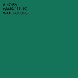 #14745A - Watercourse Color Image