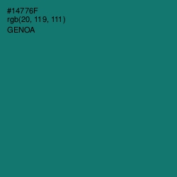 #14776F - Genoa Color Image