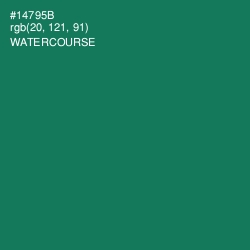 #14795B - Watercourse Color Image