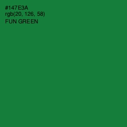 #147E3A - Fun Green Color Image