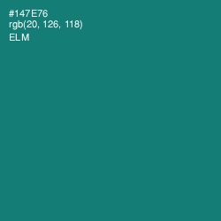 #147E76 - Elm Color Image