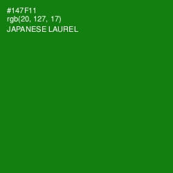 #147F11 - Japanese Laurel Color Image