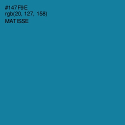 #147F9E - Matisse Color Image