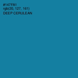 #147FA1 - Deep Cerulean Color Image