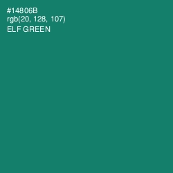 #14806B - Elf Green Color Image