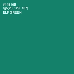 #14816B - Elf Green Color Image