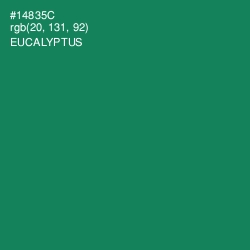 #14835C - Eucalyptus Color Image