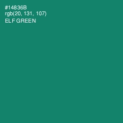 #14836B - Elf Green Color Image