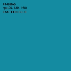 #148BA0 - Eastern Blue Color Image