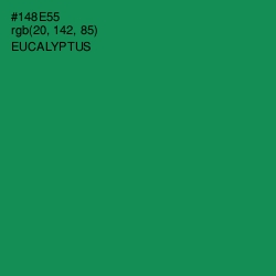 #148E55 - Eucalyptus Color Image