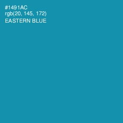 #1491AC - Eastern Blue Color Image