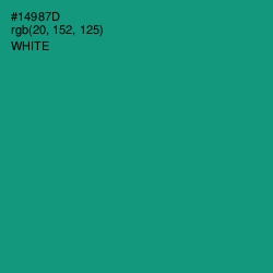 #14987D - Elf Green Color Image