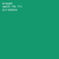 #14996F - Elf Green Color Image