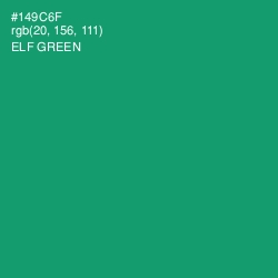 #149C6F - Elf Green Color Image