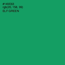 #149E63 - Elf Green Color Image