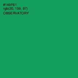 #149F61 - Observatory Color Image