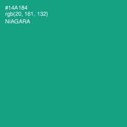 #14A184 - Niagara Color Image