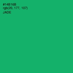 #14B16B - Jade Color Image