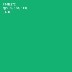 #14B272 - Jade Color Image