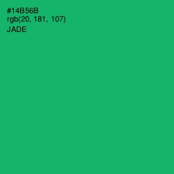 #14B56B - Jade Color Image