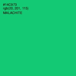 #14C973 - Malachite Color Image