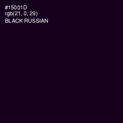 #15001D - Black Russian Color Image