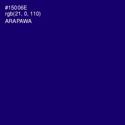 #15006E - Arapawa Color Image