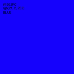 #1502FC - Blue Color Image