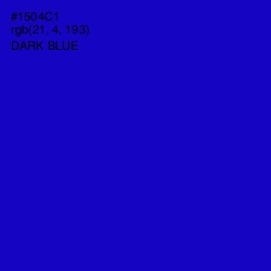 #1504C1 - Dark Blue Color Image