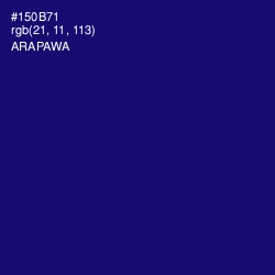 #150B71 - Arapawa Color Image