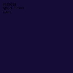 #150C38 - Haiti Color Image