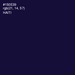 #150E39 - Haiti Color Image