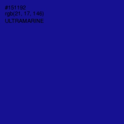 #151192 - Ultramarine Color Image