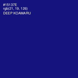 #15137E - Deep Koamaru Color Image