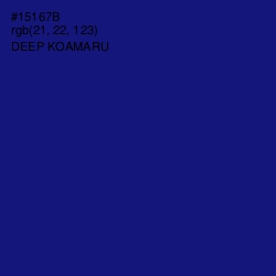 #15167B - Deep Koamaru Color Image