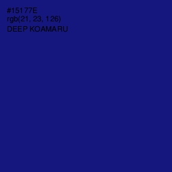 #15177E - Deep Koamaru Color Image