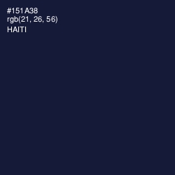 #151A38 - Haiti Color Image