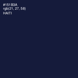 #151B3A - Haiti Color Image