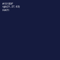 #151B3F - Haiti Color Image