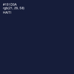 #151D3A - Haiti Color Image