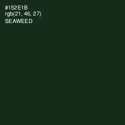 #152E1B - Seaweed Color Image