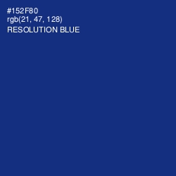 #152F80 - Resolution Blue Color Image