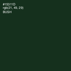#15311D - Bush Color Image