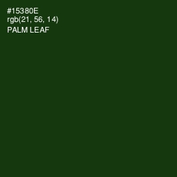 #15380E - Palm Leaf Color Image